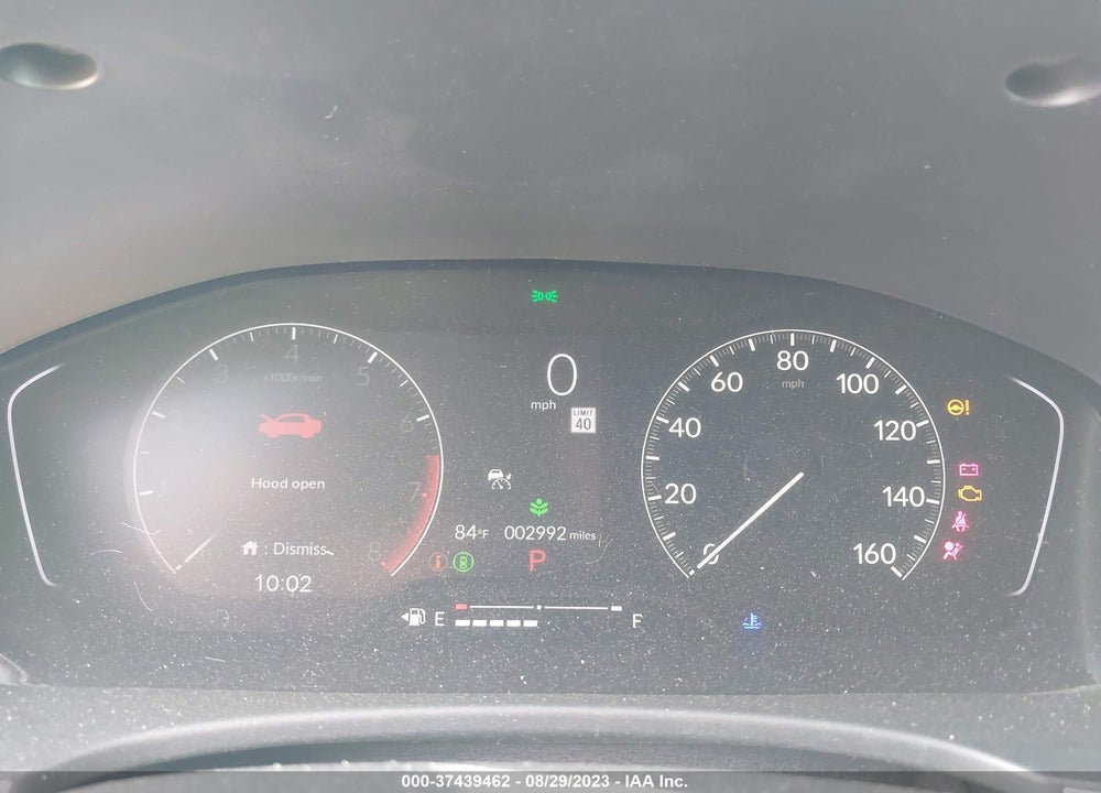 2023 HONDA CIVIC EX-L /EX-L W/O BSI VIN: 19XFL1H7XPE004163