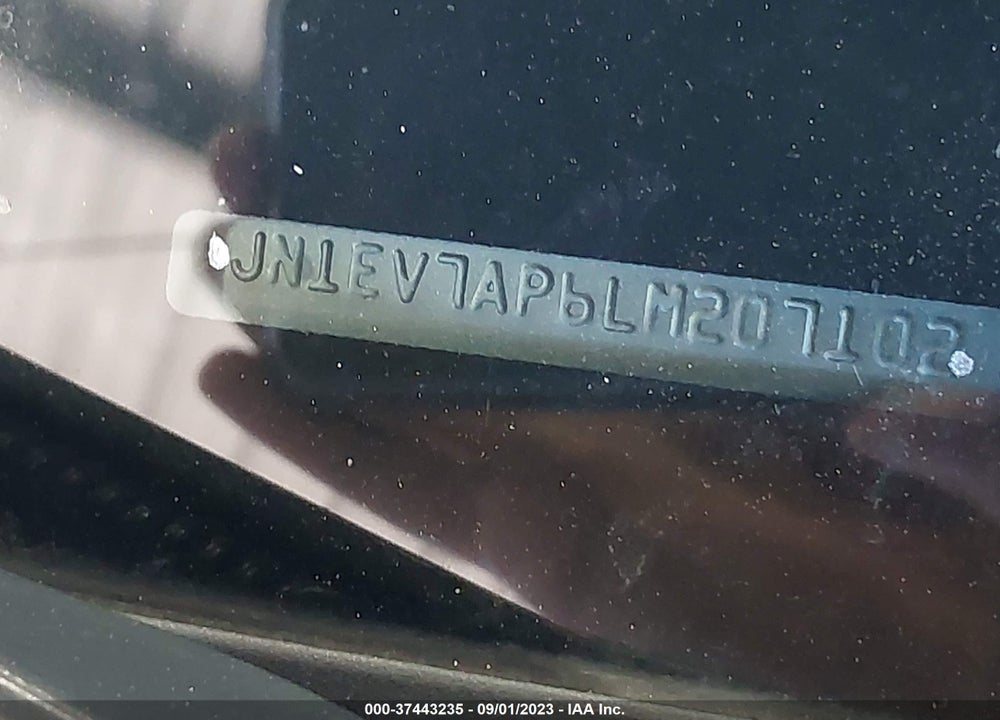 2020 INFINITI Q50 LUXE VIN: JN1EV7AP6LM207102