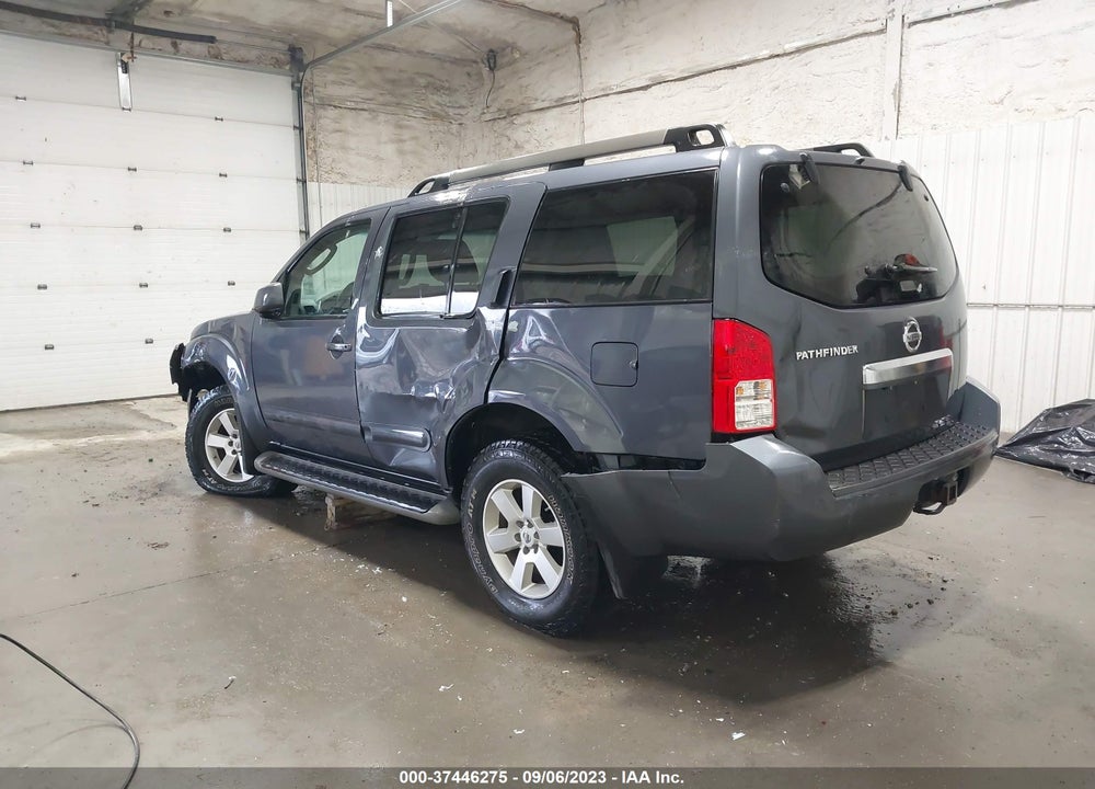 2012 NISSAN PATHFINDER SV VIN: 5N1AR1NB5CC619802