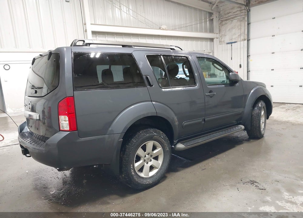 2012 NISSAN PATHFINDER SV VIN: 5N1AR1NB5CC619802