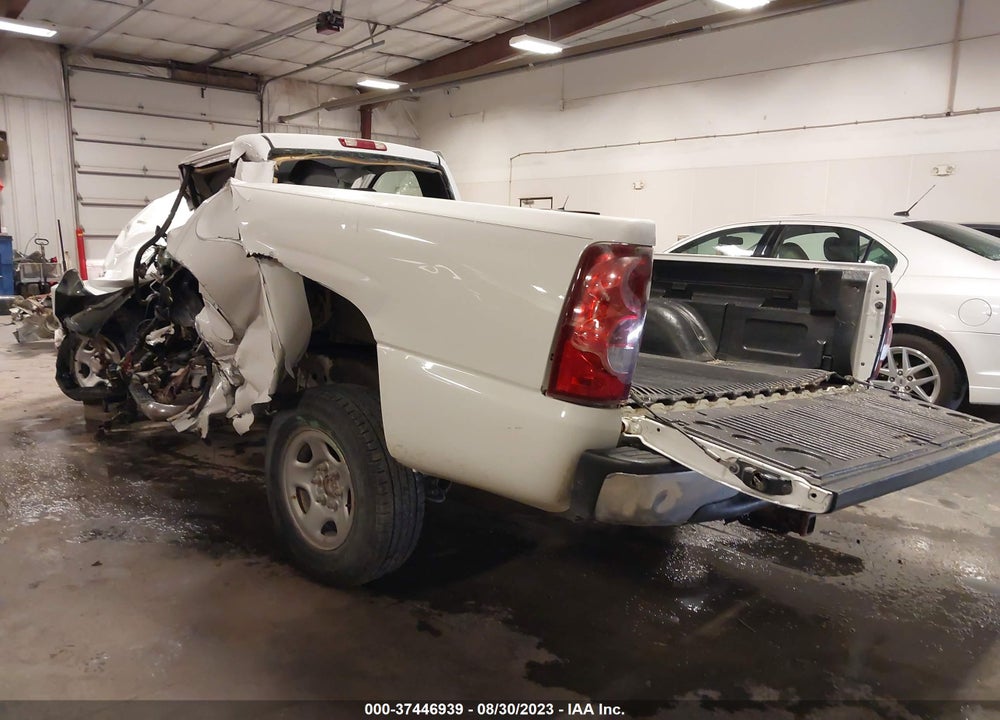 2004 CHEVROLET SILVERADO 1500 WORK TRUCK VIN: 1GCEC14X24Z119843