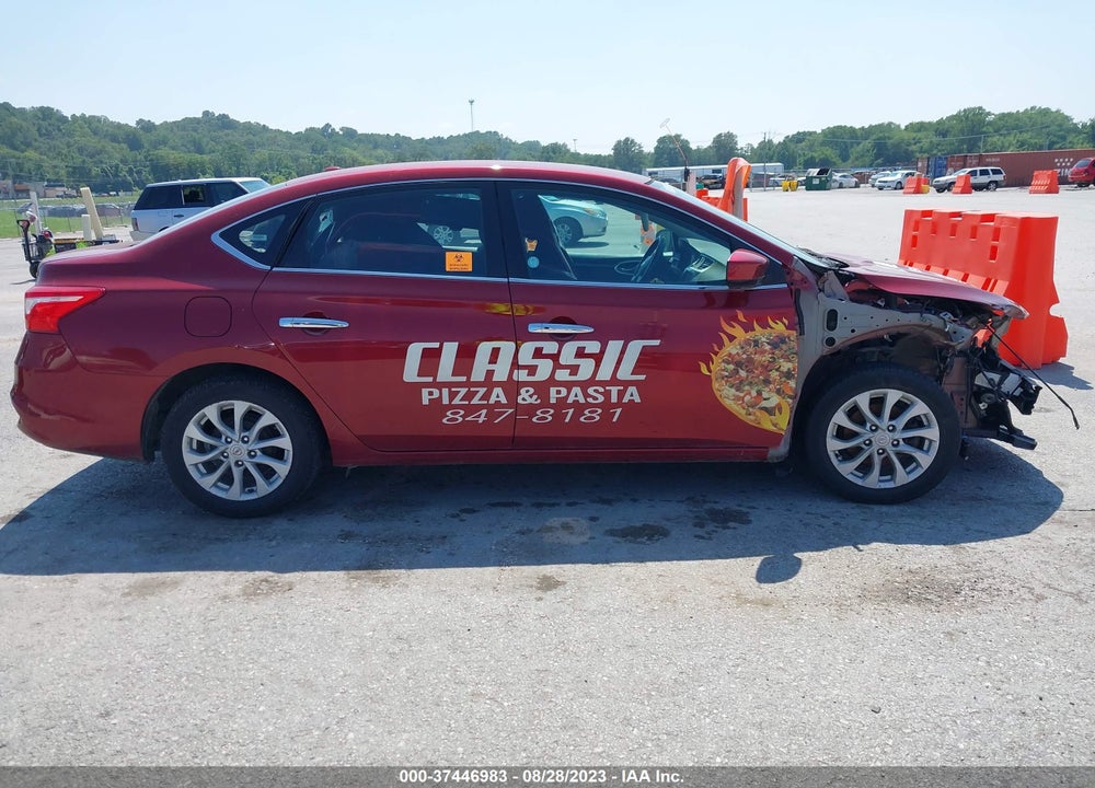 2019 NISSAN SENTRA SV VIN: 3N1AB7AP7KY263990