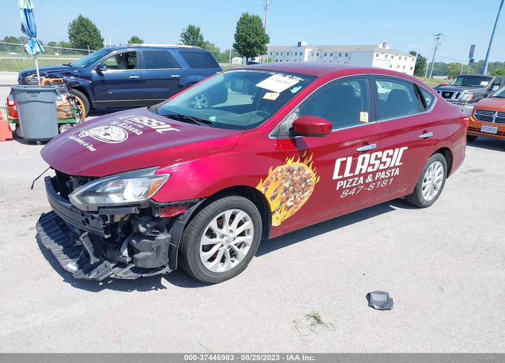 2019 NISSAN SENTRA SV VIN: 3N1AB7AP7KY263990