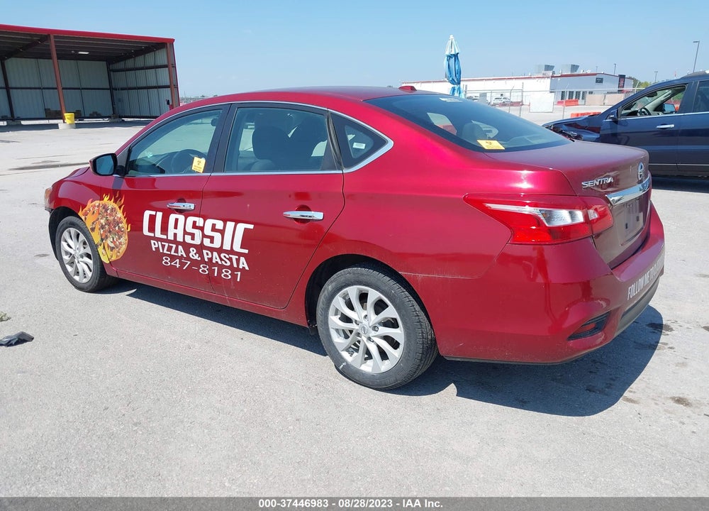 2019 NISSAN SENTRA SV VIN: 3N1AB7AP7KY263990