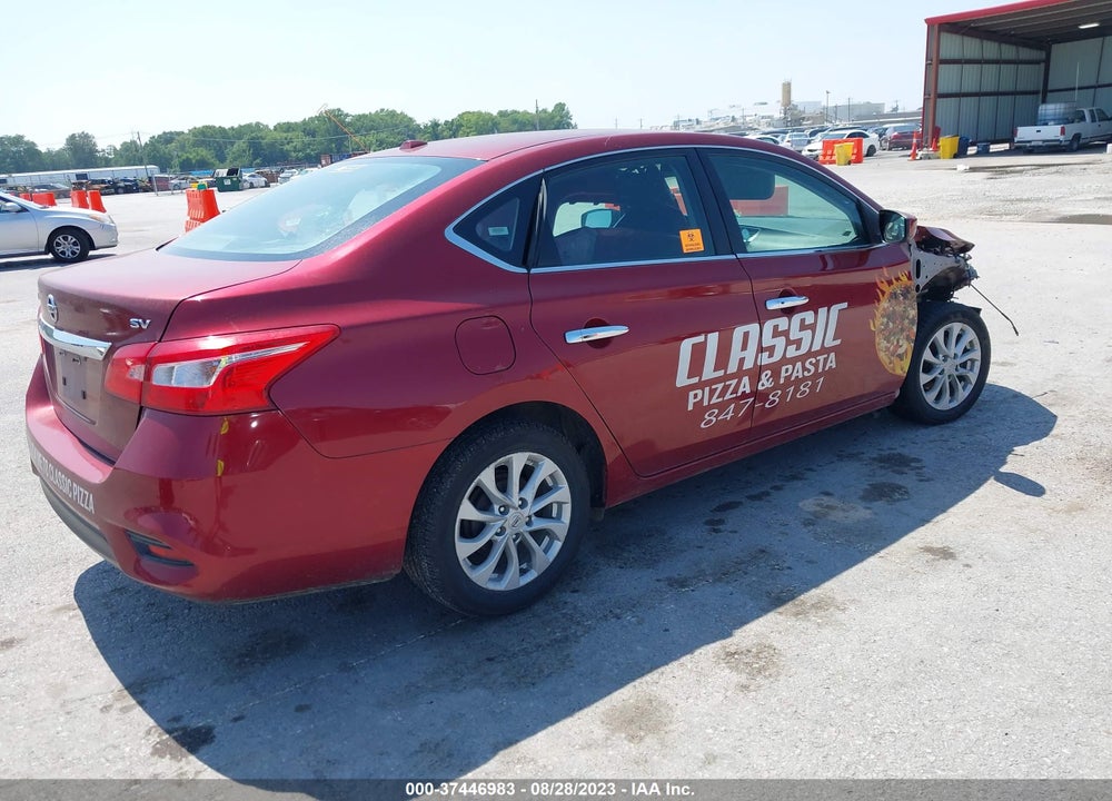 2019 NISSAN SENTRA SV VIN: 3N1AB7AP7KY263990