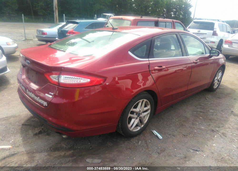2014 FORD FUSION SE VIN: 3FA6P0HD6ER162256