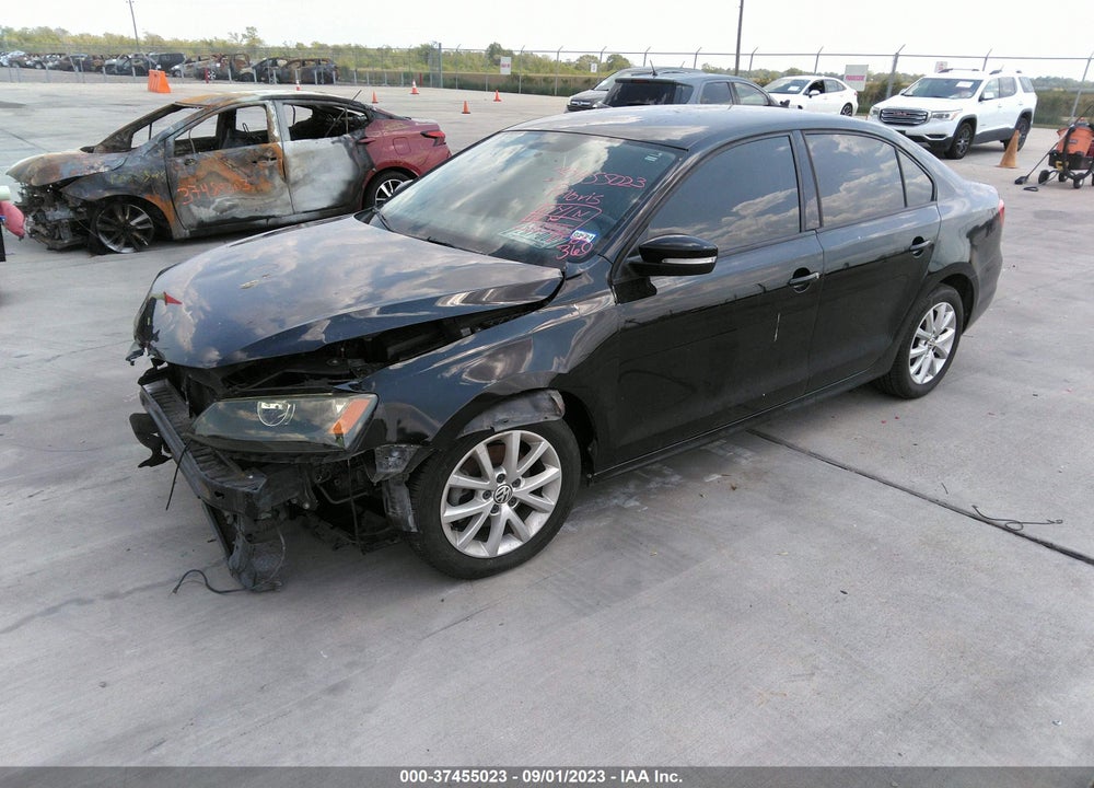 2012 VOLKSWAGEN JETTA 2.5L SE VIN: 3VWDP7AJ8CM127378