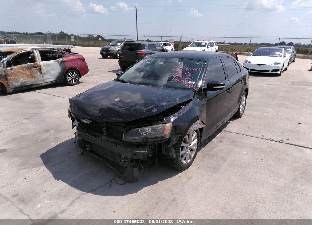 2012 VOLKSWAGEN JETTA 2.5L SE VIN: 3VWDP7AJ8CM127378