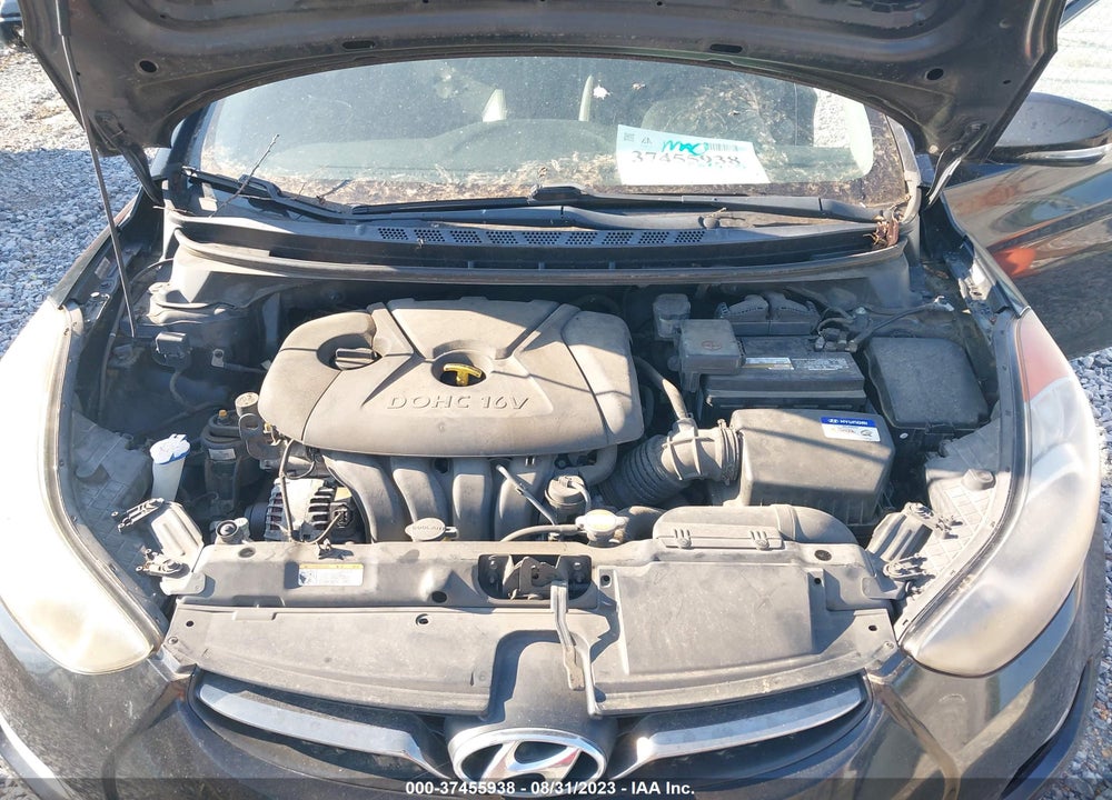 2011 HYUNDAI ELANTRA LIMITED (ULSAN PLANT) VIN: KMHDH4AEXBU125915