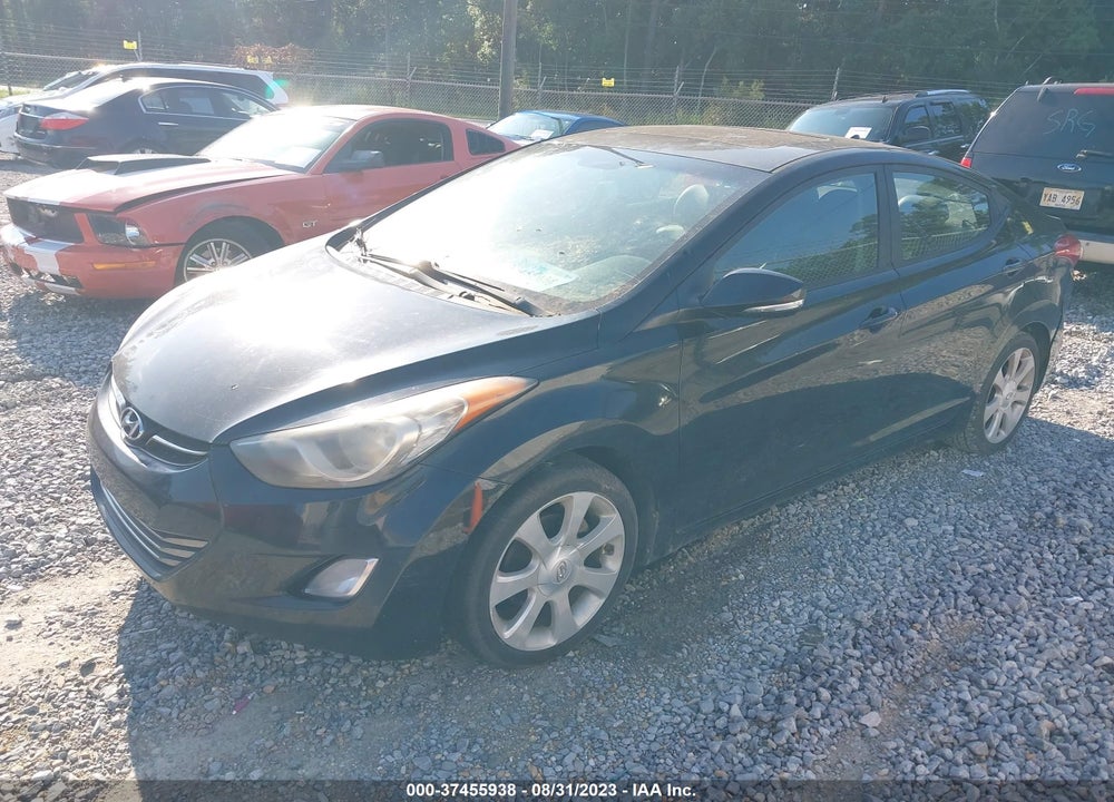 2011 HYUNDAI ELANTRA LIMITED (ULSAN PLANT) VIN: KMHDH4AEXBU125915
