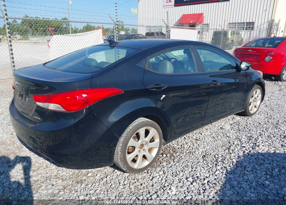 2011 HYUNDAI ELANTRA LIMITED (ULSAN PLANT) VIN: KMHDH4AEXBU125915