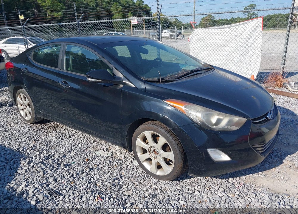 2011 HYUNDAI ELANTRA LIMITED (ULSAN PLANT) VIN: KMHDH4AEXBU125915