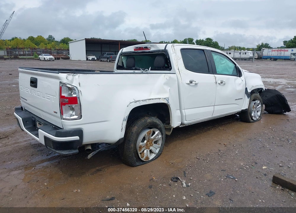 2021 CHEVROLET COLORADO 2WD SHORT BOX LT VIN: 1GCGSCEN3M1135620