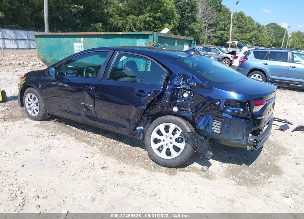 2023 TOYOTA COROLLA LE VIN: 5YFB4MDE2PP053454