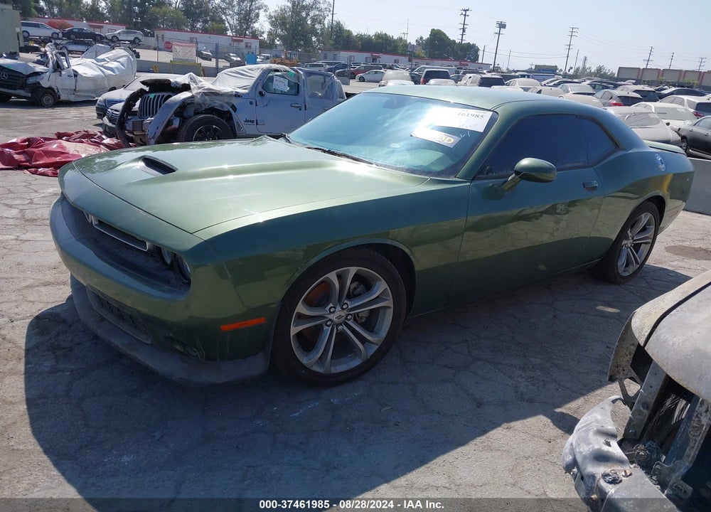 2022 DODGE CHALLENGER VIN: 2C3CDZJG0NH187927