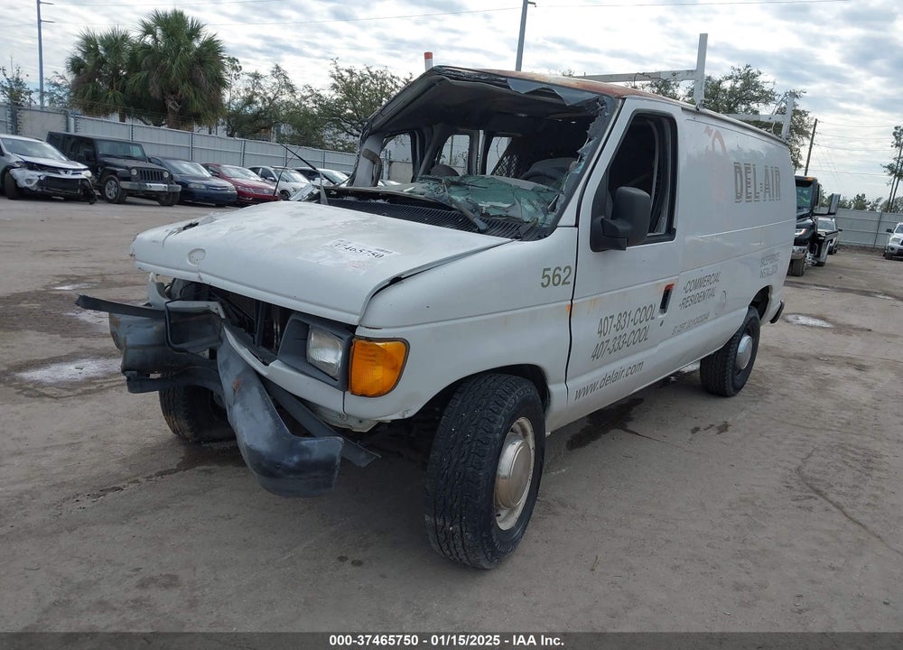 2005 FORD E-250 RECREATIONAL/COMMERCIAL VIN: 1FTNE24W05HB01758