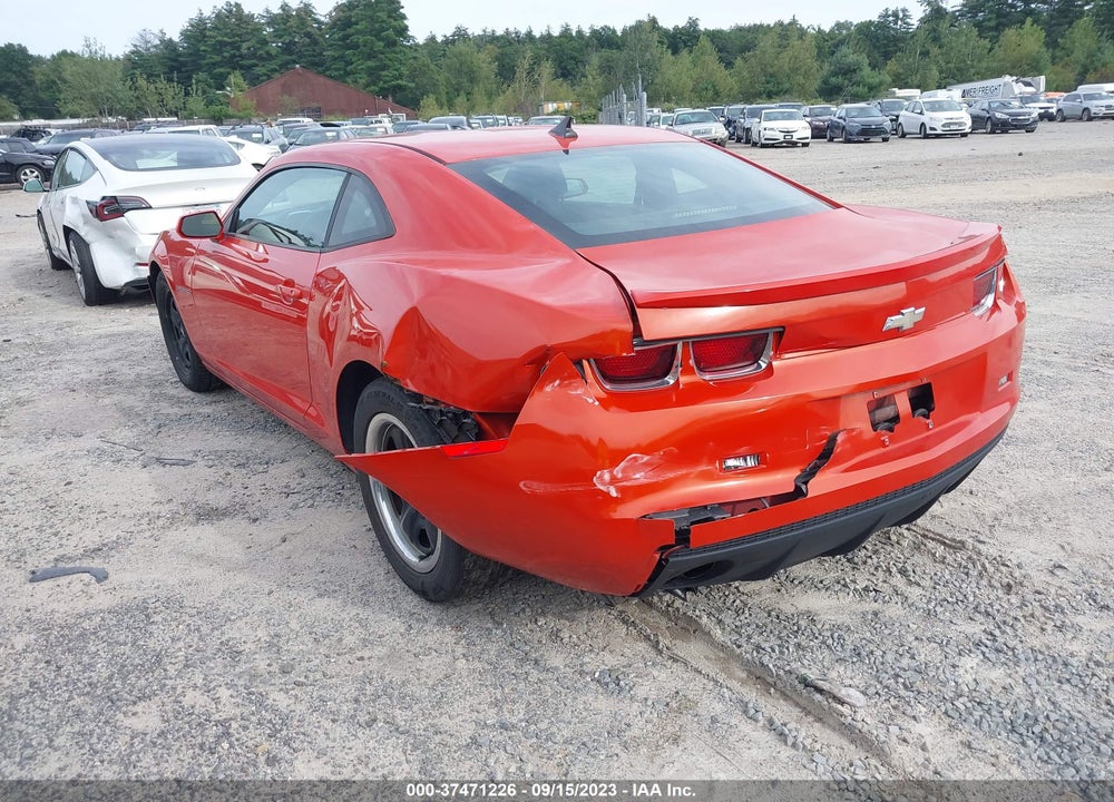 2012 CHEVROLET CAMARO 2LS VIN: 2G1FA1E36C9166087