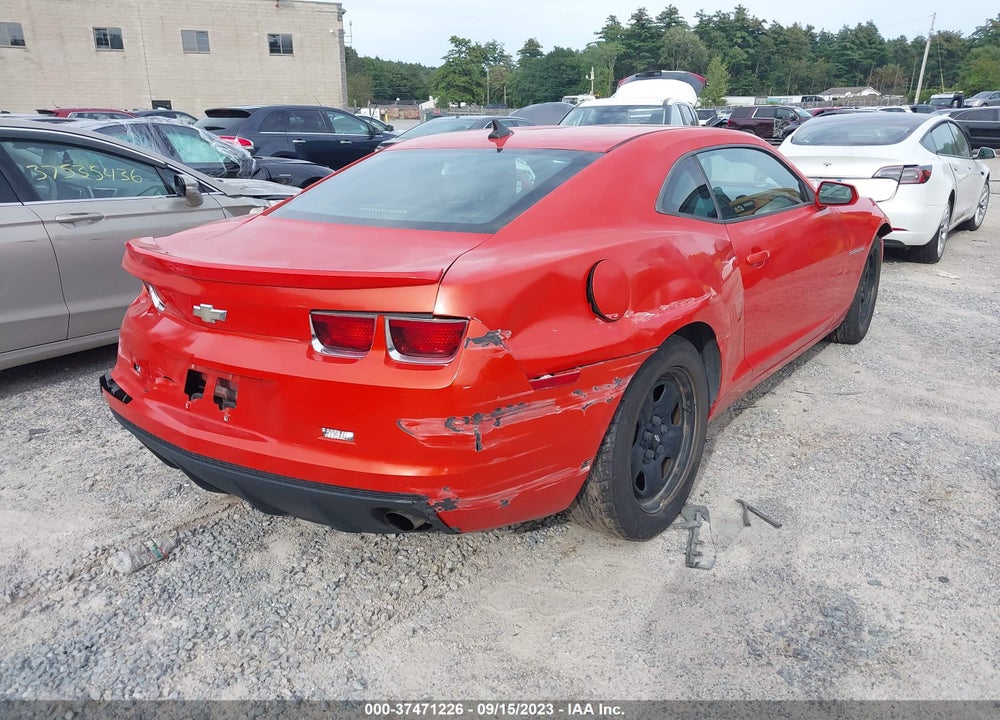 2012 CHEVROLET CAMARO 2LS VIN: 2G1FA1E36C9166087