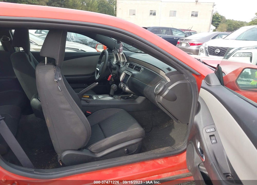 2012 CHEVROLET CAMARO 2LS VIN: 2G1FA1E36C9166087