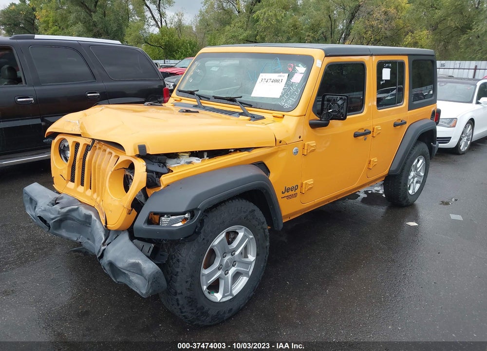 2021 JEEP WRANGLER UNLIMITED SPORT S 4X4 VIN: 1C4HJXDN5MW620568