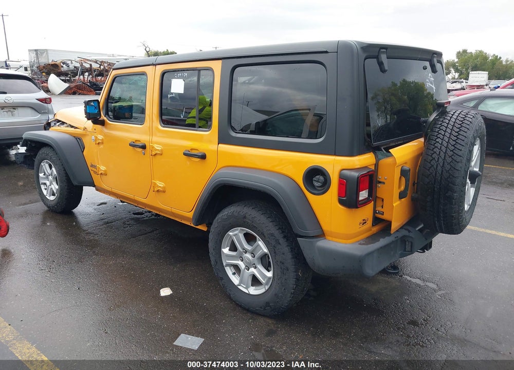 2021 JEEP WRANGLER UNLIMITED SPORT S 4X4 VIN: 1C4HJXDN5MW620568
