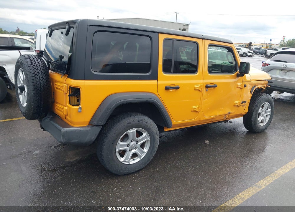 2021 JEEP WRANGLER UNLIMITED SPORT S 4X4 VIN: 1C4HJXDN5MW620568