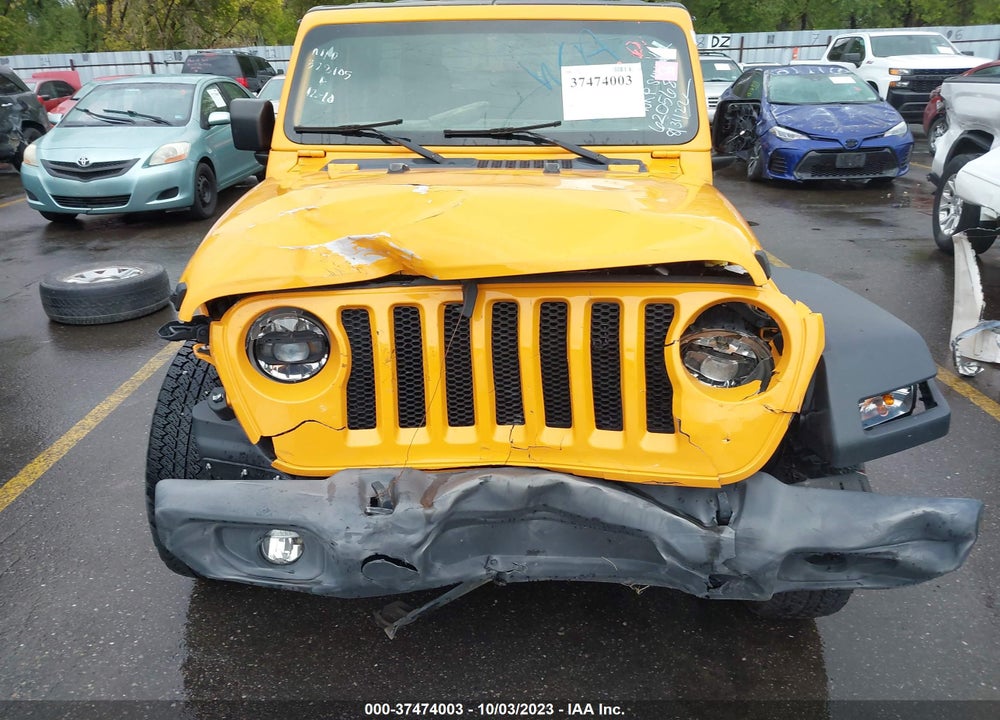 2021 JEEP WRANGLER UNLIMITED SPORT S 4X4 VIN: 1C4HJXDN5MW620568
