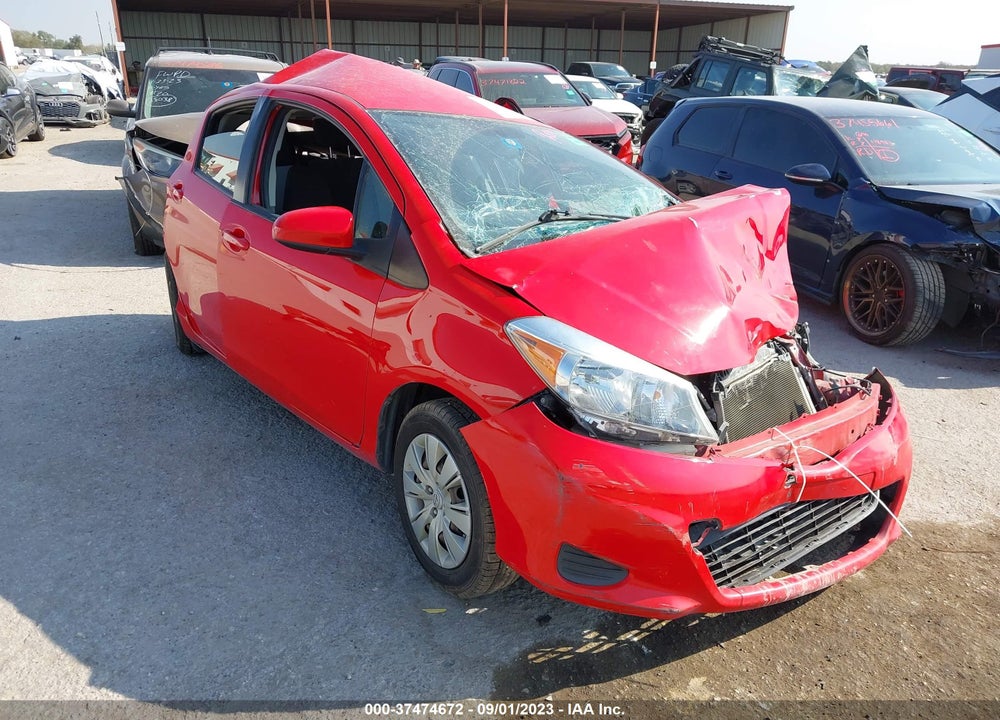 2014 TOYOTA YARIS LE (TMC/CBU PLANT) VIN: JTDKTUD38ED596325