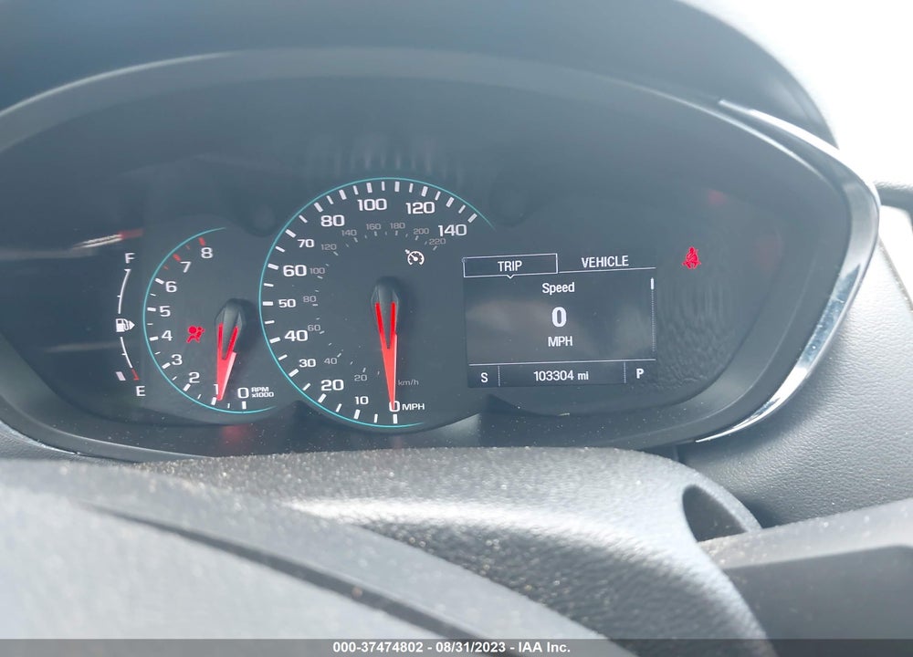 2019 CHEVROLET TRAX LT VIN: 3GNCJLSB6KL308099