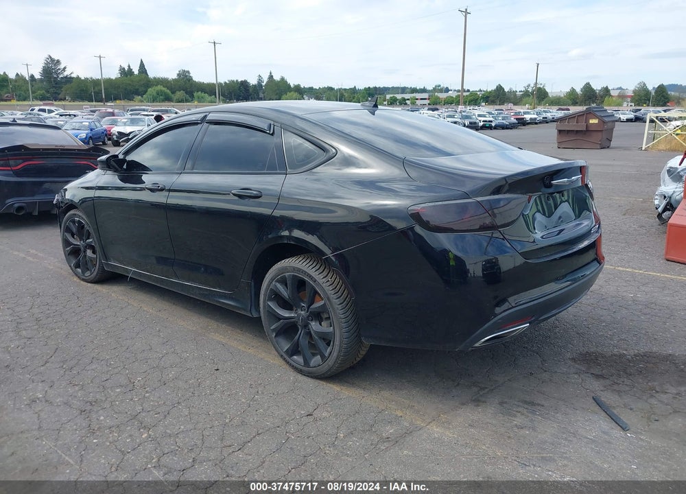 2015 CHRYSLER 200 S VIN: 1C3CCCBG9FN661638