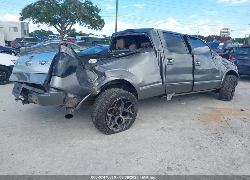 2013 FORD F-150 PLATINUM VIN: 1FTFW1ET0DFB53207