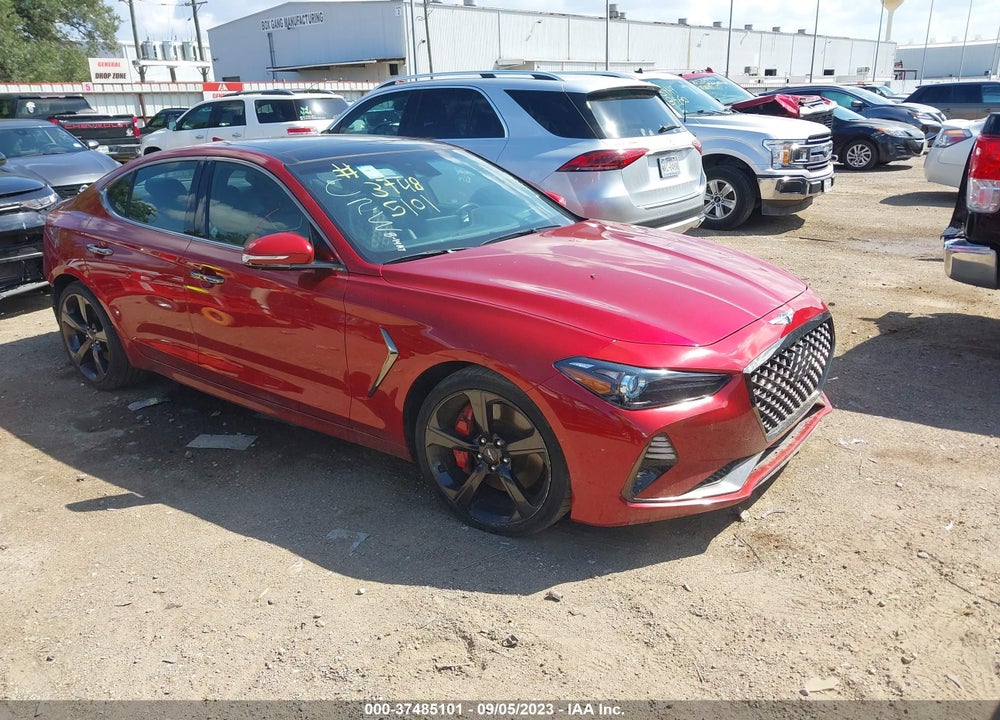 2021 GENESIS G70 3.3T RWD VIN: KMTG34LE4MU066605