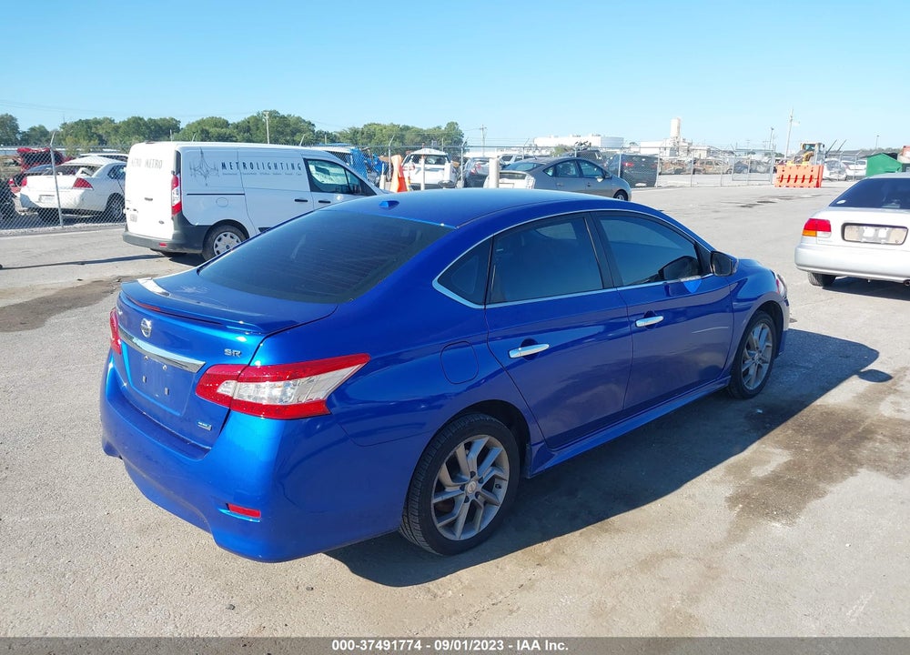 2014 NISSAN SENTRA SR VIN: 3N1AB7AP8EY278065