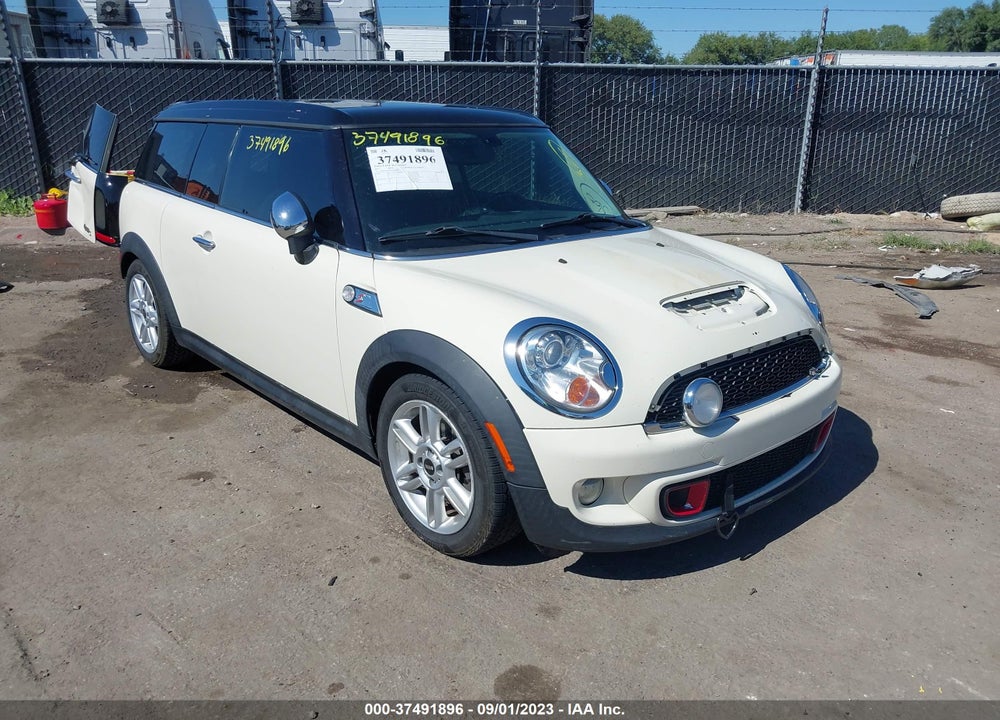 2012 MINI COOPER S CLUBMAN VIN: WMWZG3C5XCTY38063