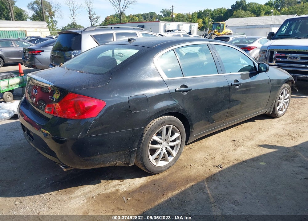 2008 INFINITI G35X VIN: JNKBV61F58M280582