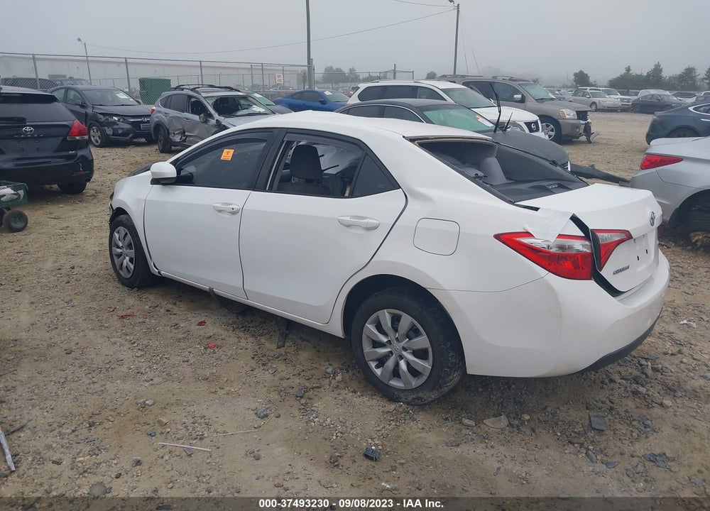 2015 TOYOTA COROLLA VIN: 2T1BURHE1FC477391