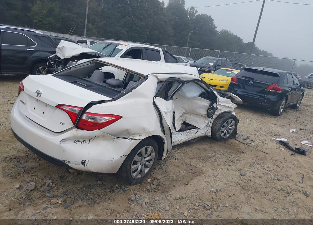 2015 TOYOTA COROLLA VIN: 2T1BURHE1FC477391