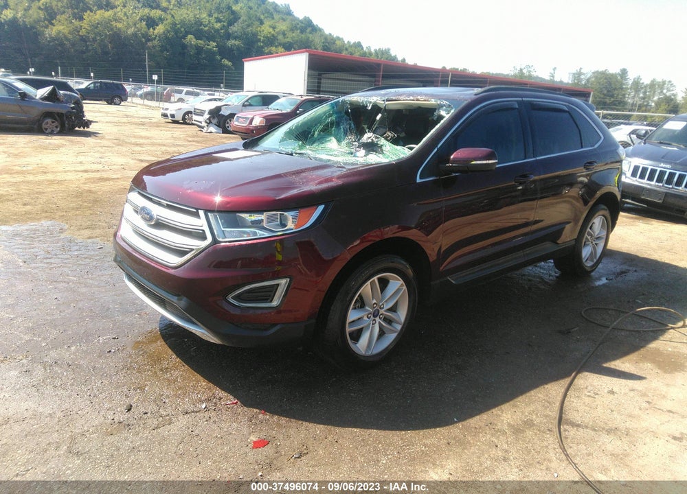 2018 FORD EDGE SEL VIN: 2FMPK4J91JBB61031