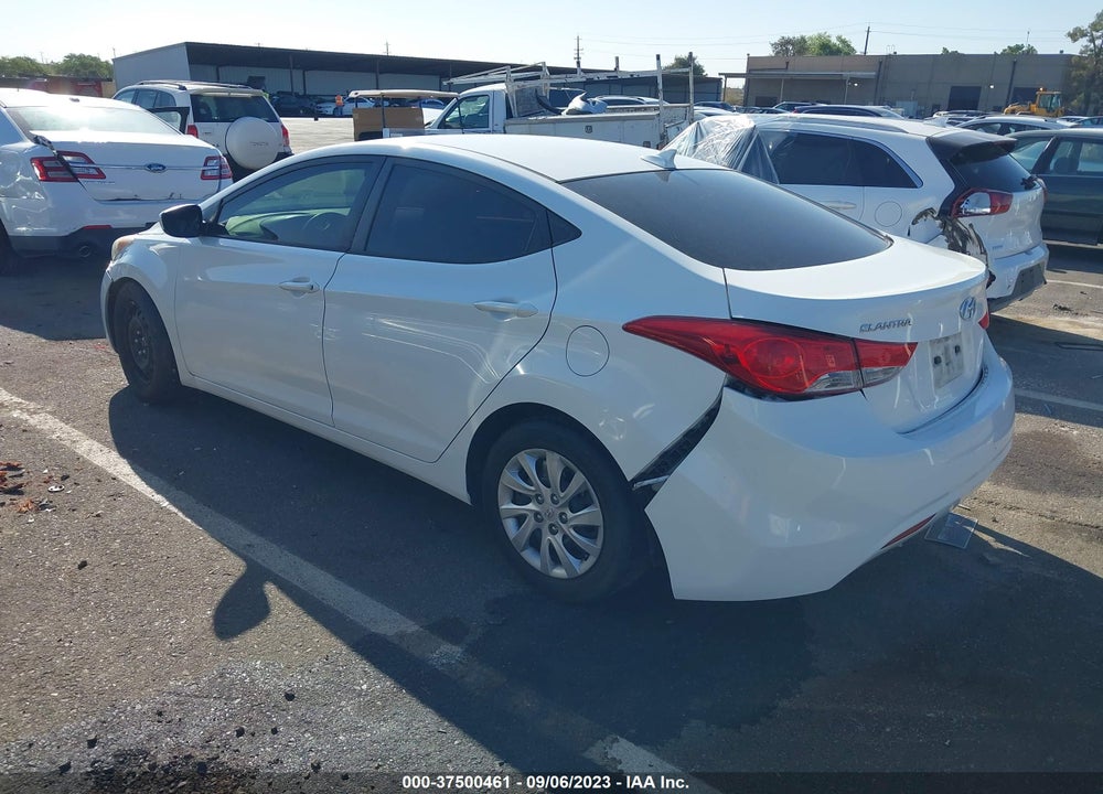 2013 HYUNDAI ELANTRA GLS VIN: 5NPDH4AE6DH179570