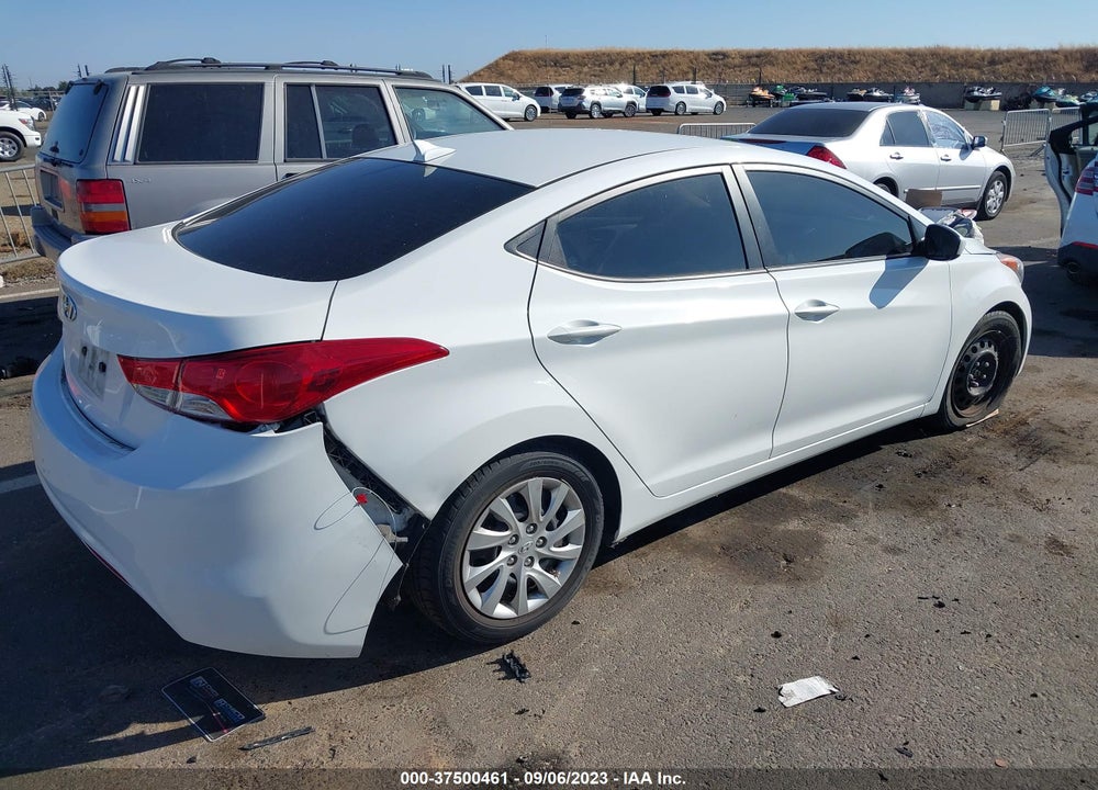 2013 HYUNDAI ELANTRA GLS VIN: 5NPDH4AE6DH179570