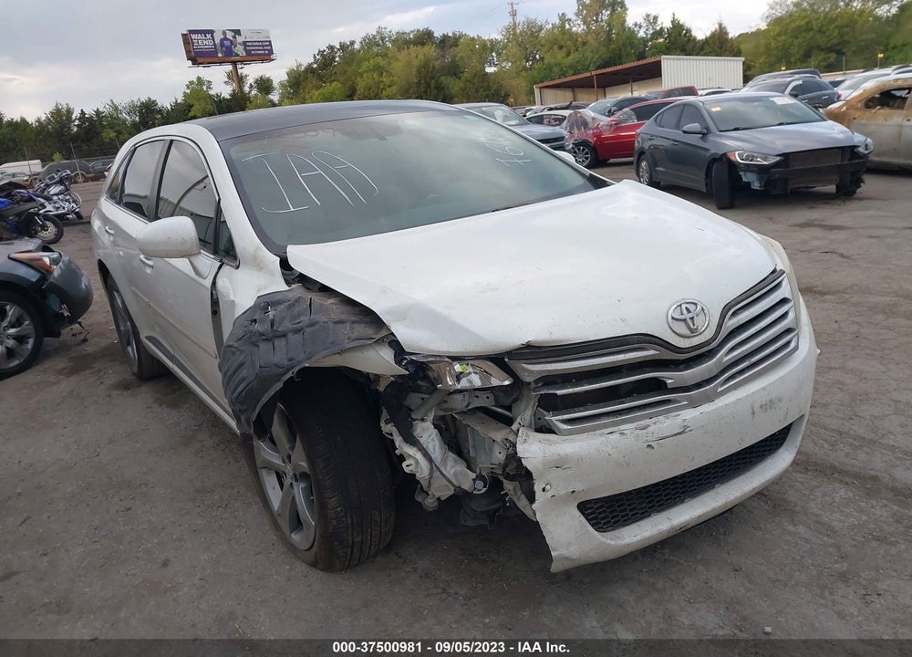 2011 TOYOTA VENZA BASE V6 VIN: 4T3ZK3BB0BU037646