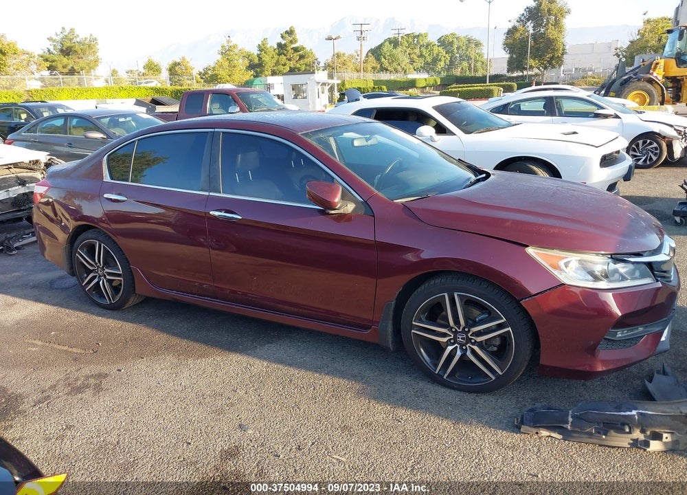 2017 HONDA ACCORD SPORT VIN: 1HGCR2F51HA041617