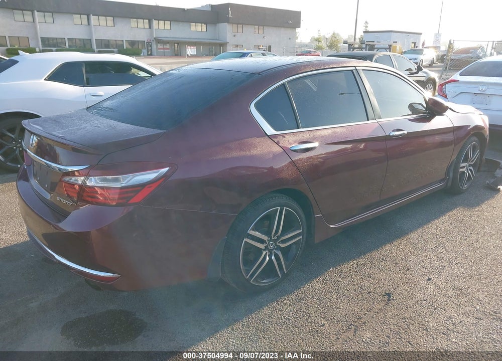 2017 HONDA ACCORD SPORT VIN: 1HGCR2F51HA041617