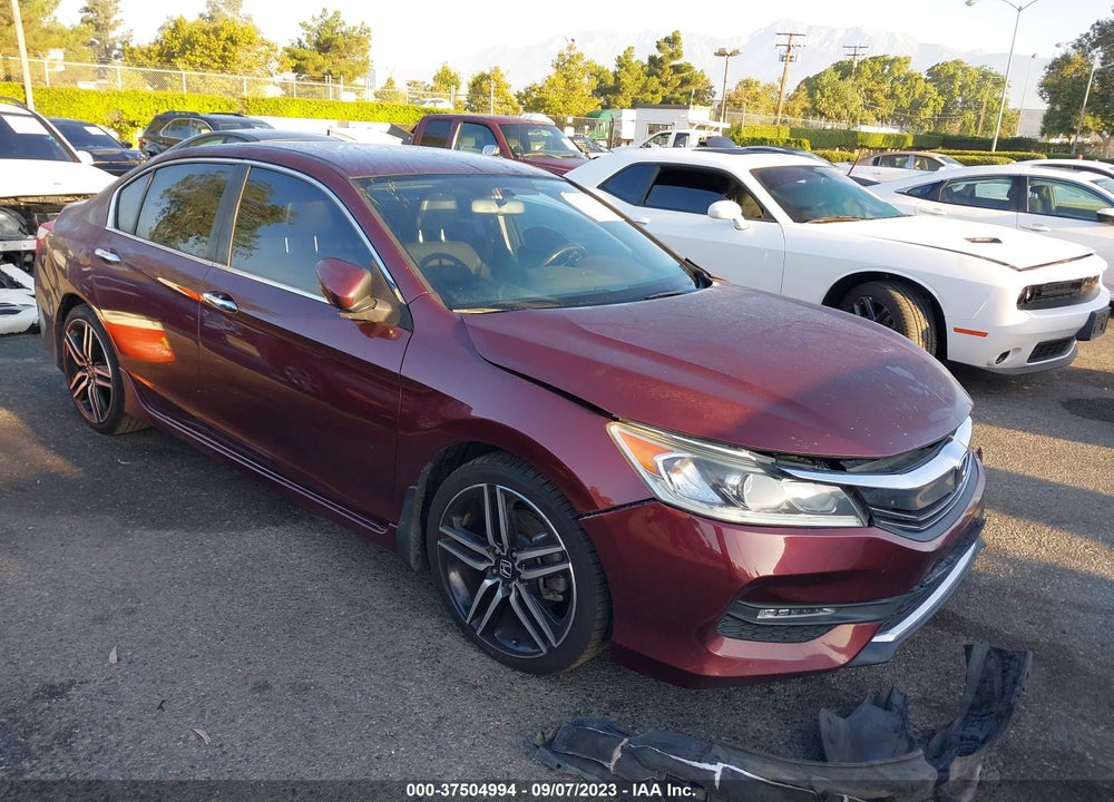 2017 HONDA ACCORD SPORT VIN: 1HGCR2F51HA041617