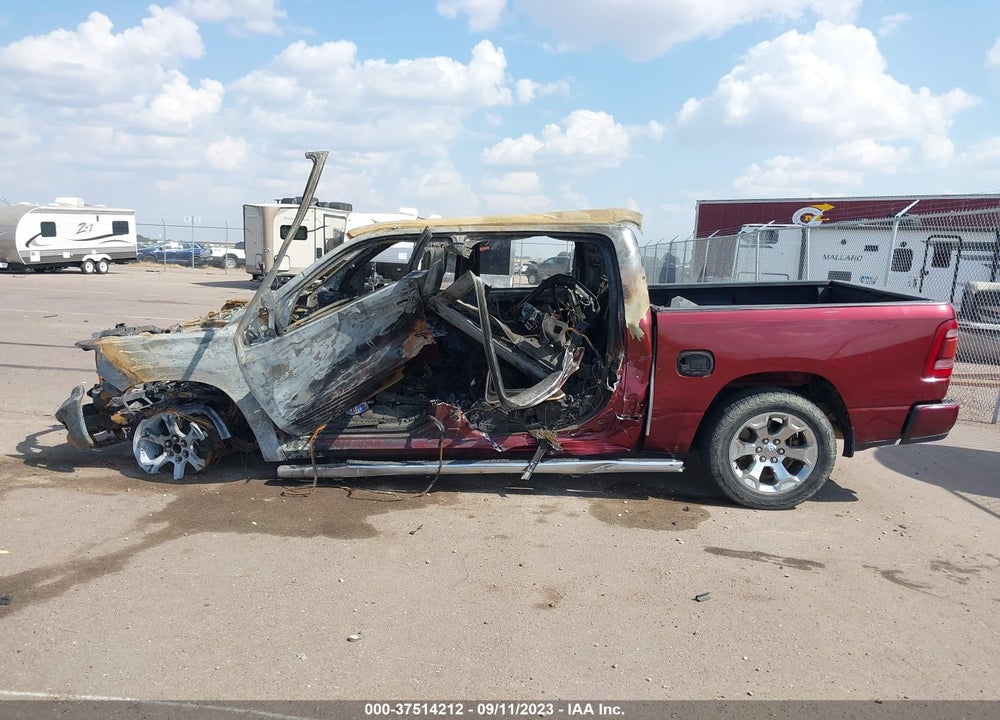 2019 RAM 1500 BIG HORN/LONE STAR 4X2 5'7 BOX VIN: 1C6RREFT9KN590627