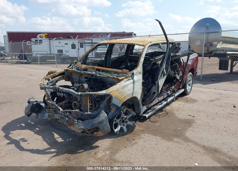 2019 RAM 1500 BIG HORN/LONE STAR 4X2 5'7 BOX VIN: 1C6RREFT9KN590627