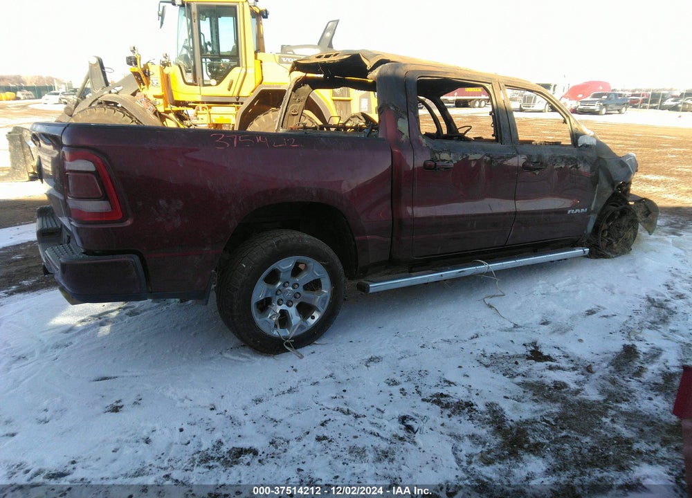 2019 RAM 1500 BIG HORN/LONE STAR 4X2 5'7 BOX VIN: 1C6RREFT9KN590627