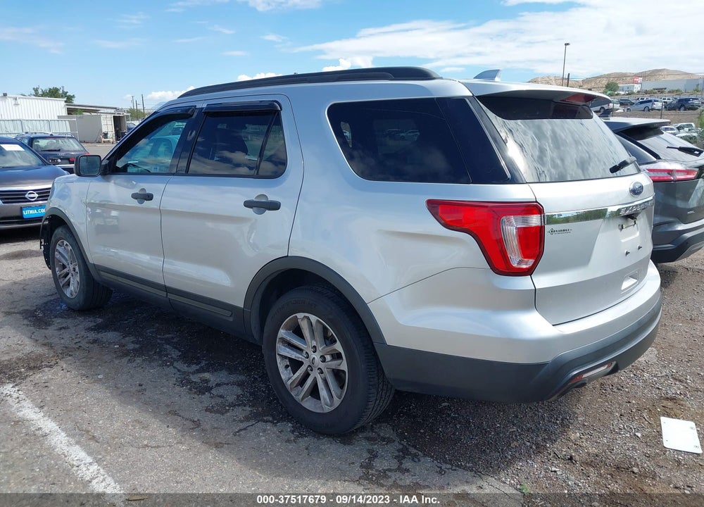 2017 FORD EXPLORER VIN: 1FM5K7BH3HGD99397