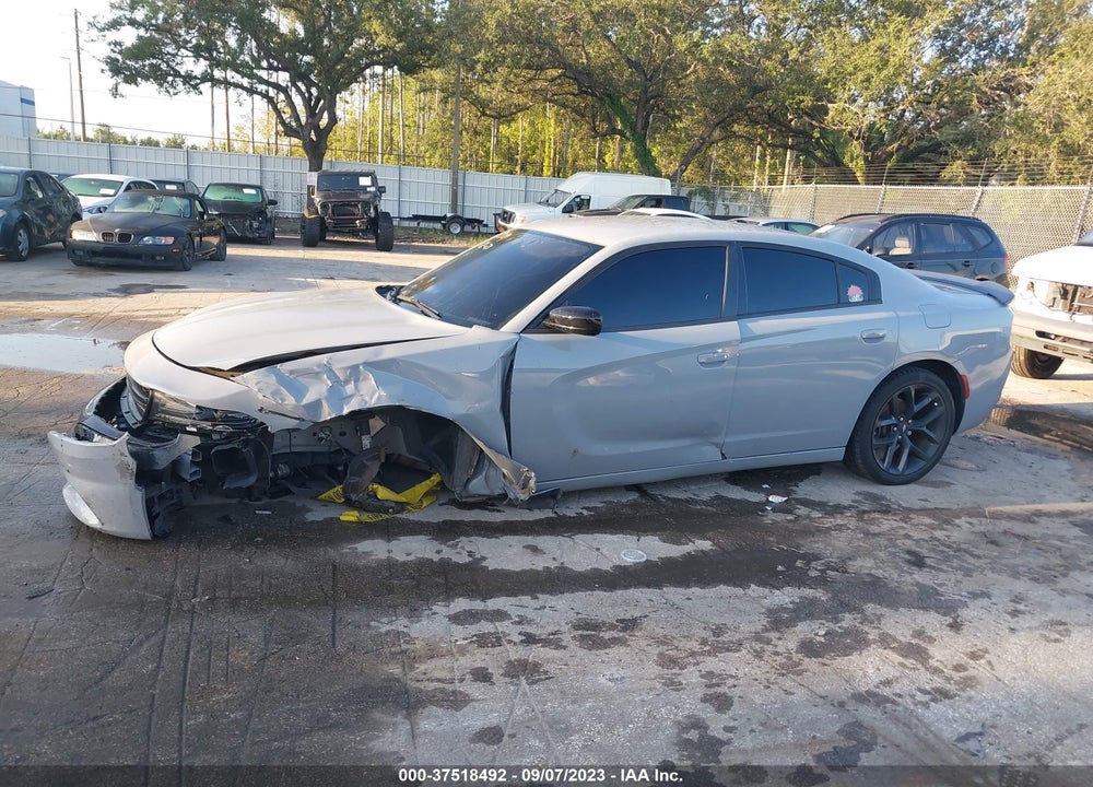 2021 DODGE CHARGER SXT RWD VIN: 2C3CDXBG6MH633774