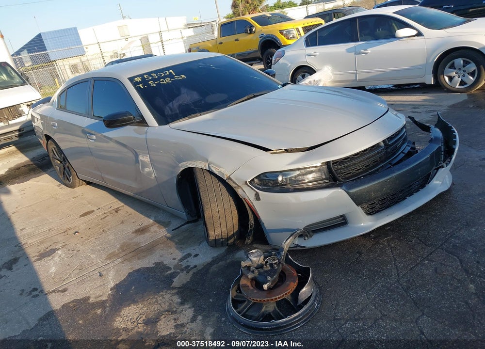 2021 DODGE CHARGER SXT RWD VIN: 2C3CDXBG6MH633774